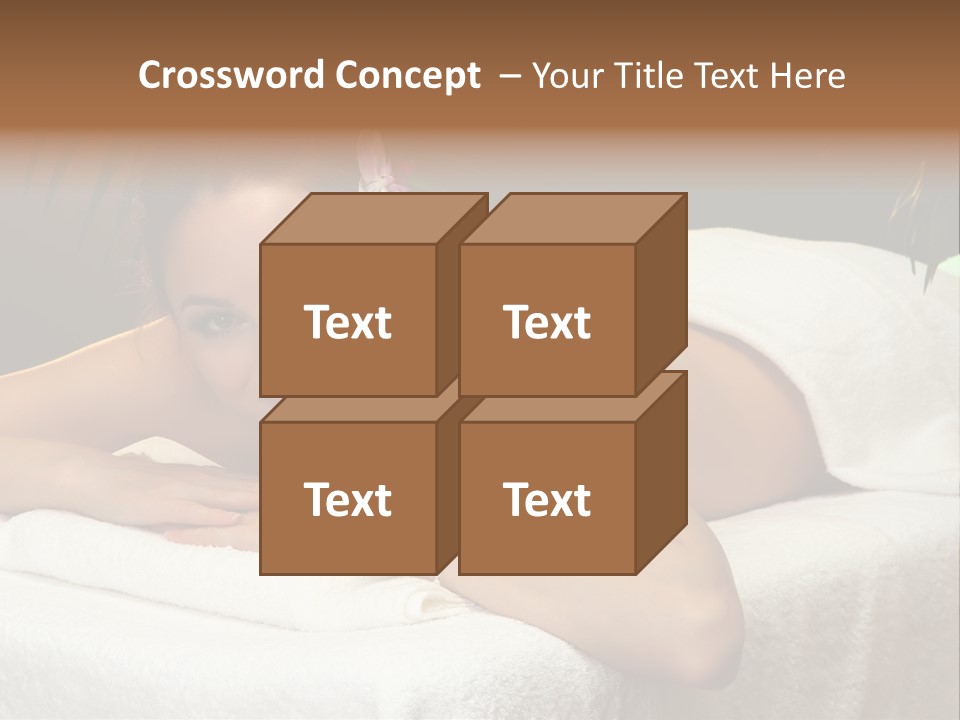 Asian Beauty Model PowerPoint Template