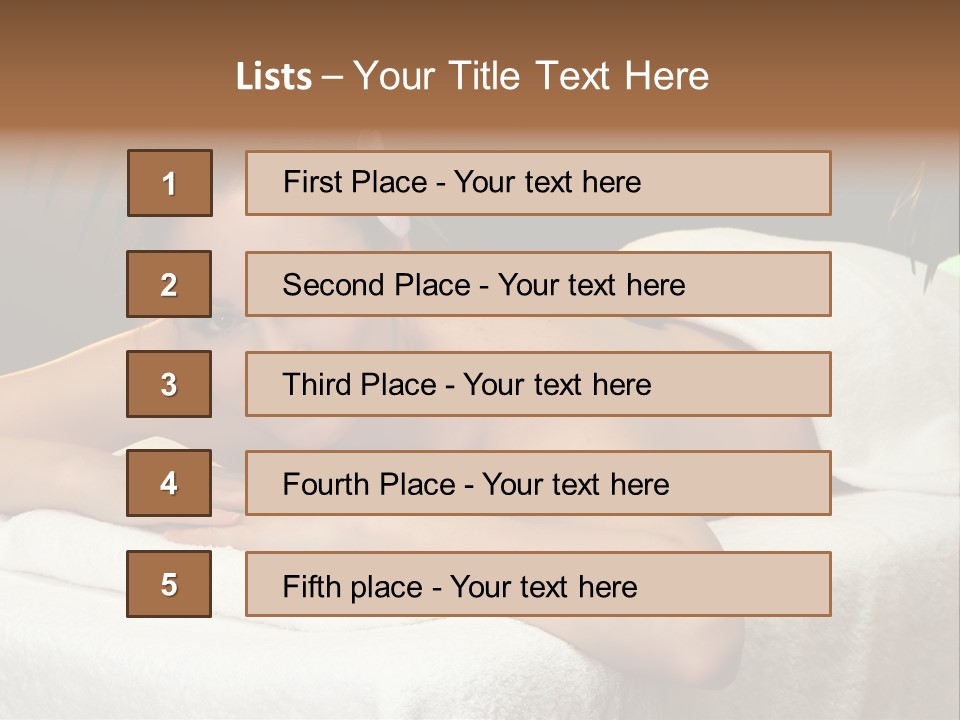 Asian Beauty Model PowerPoint Template