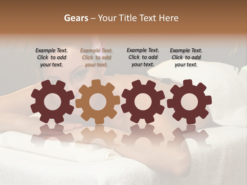 Asian Beauty Model PowerPoint Template