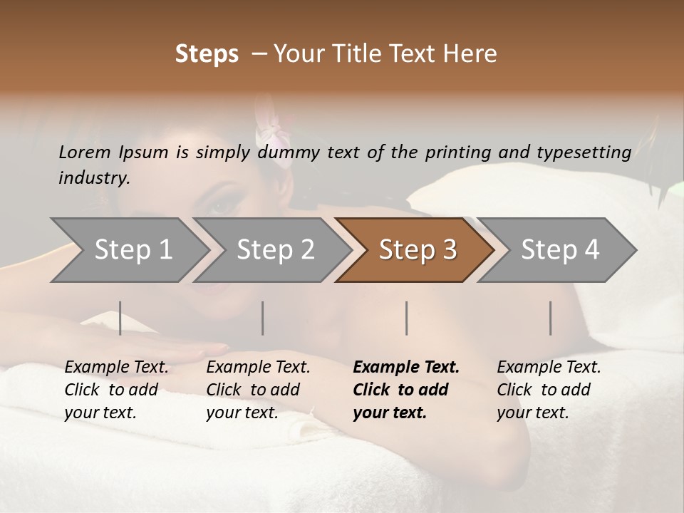 Asian Beauty Model PowerPoint Template