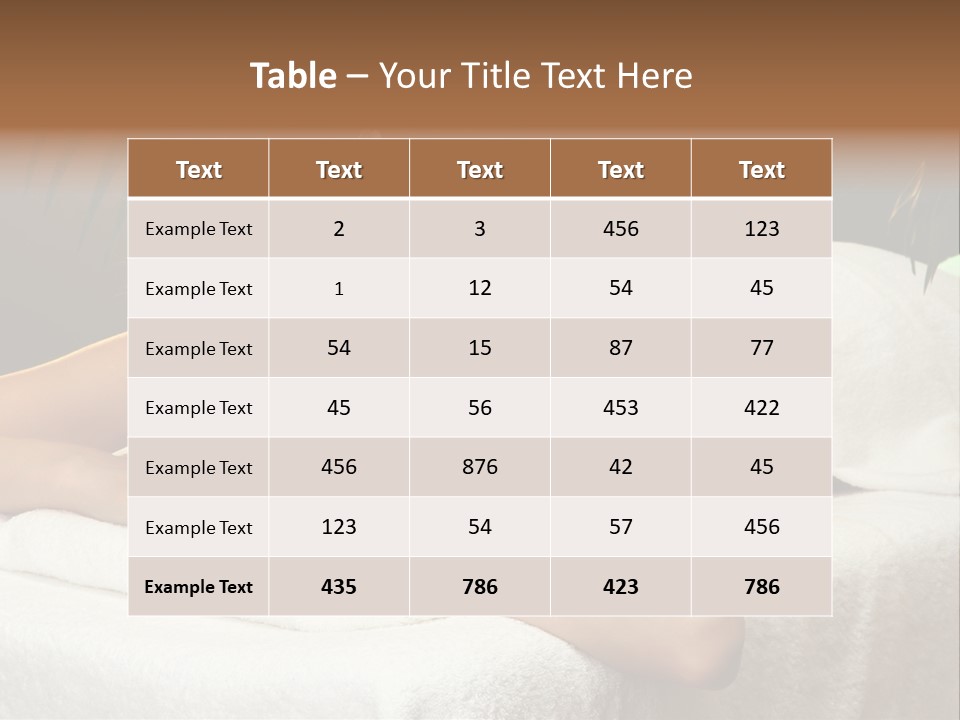Asian Beauty Model PowerPoint Template