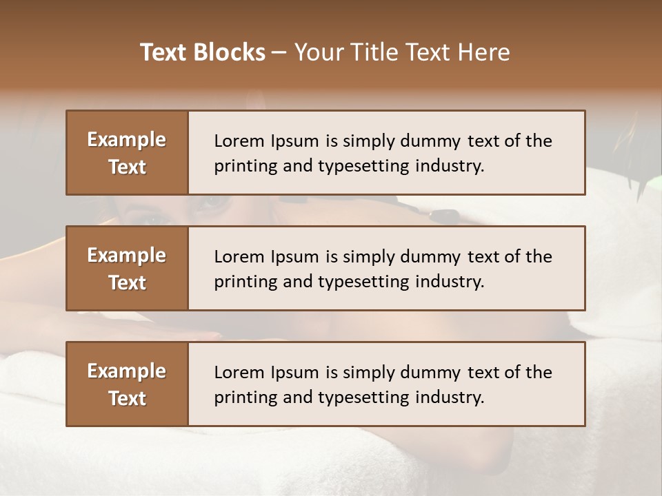 Asian Beauty Model PowerPoint Template