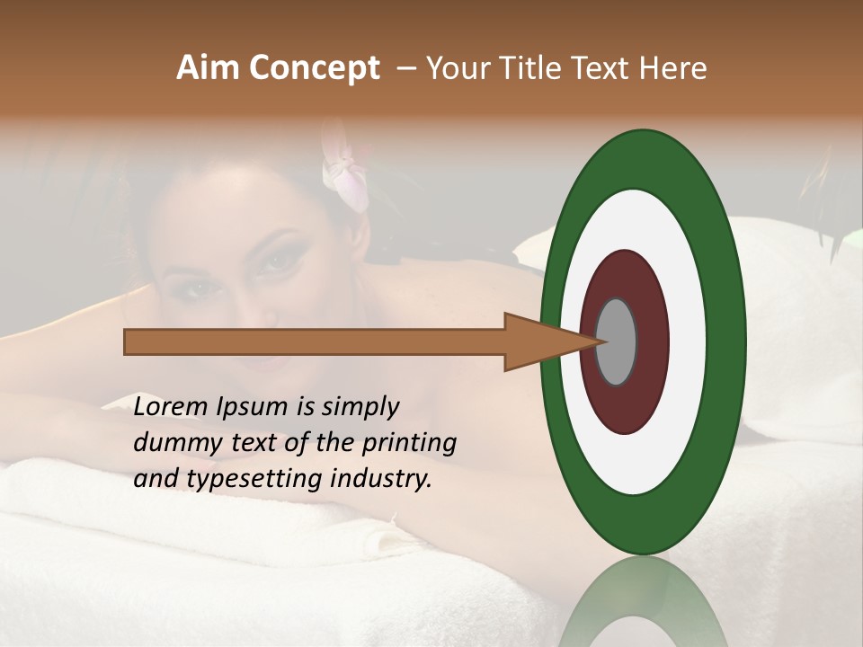 Asian Beauty Model PowerPoint Template