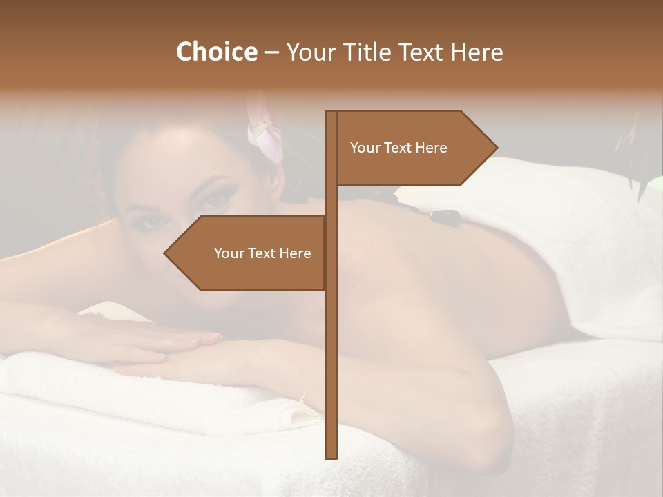 Asian Beauty Model PowerPoint Template