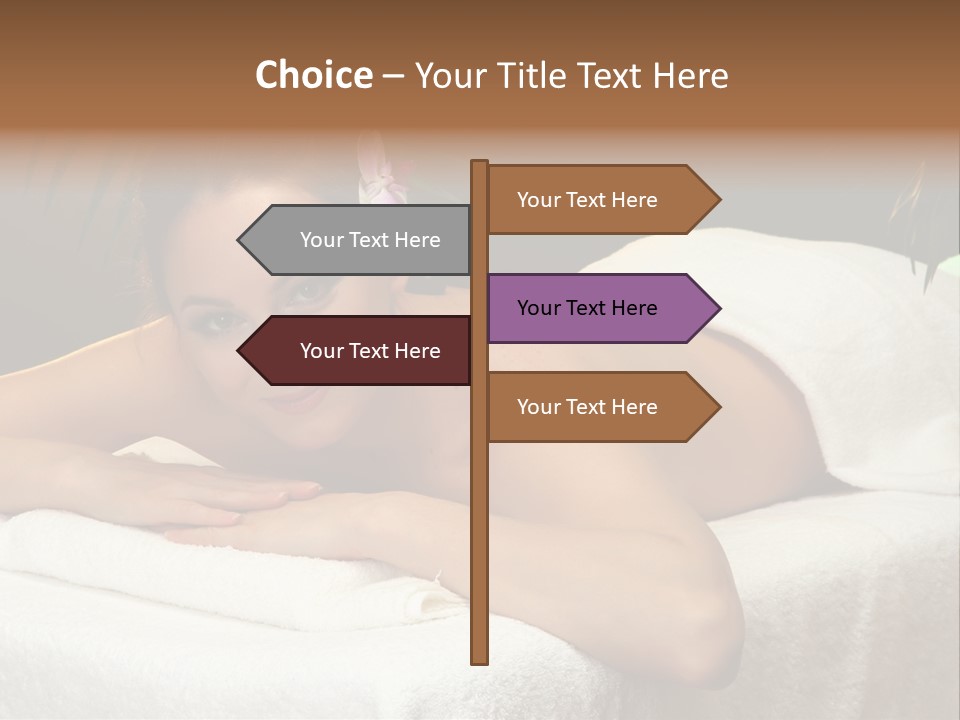 Asian Beauty Model PowerPoint Template