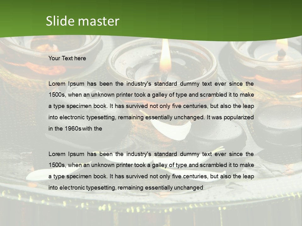 Asian Green Close PowerPoint Template