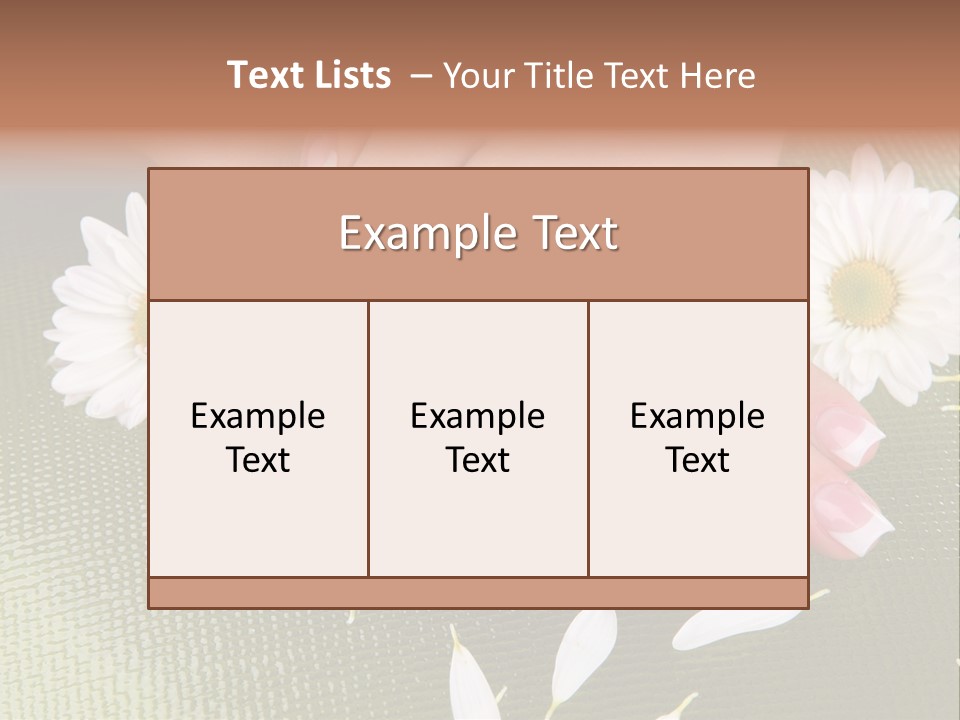 Skin Wellness Color PowerPoint Template