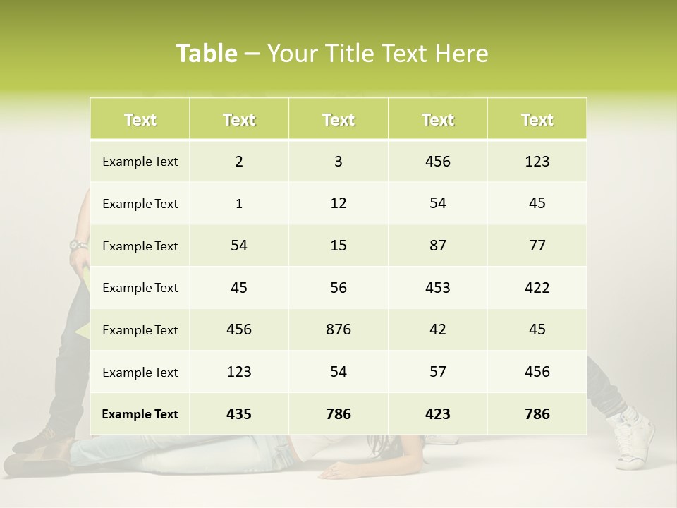 Present Banner Happy PowerPoint Template