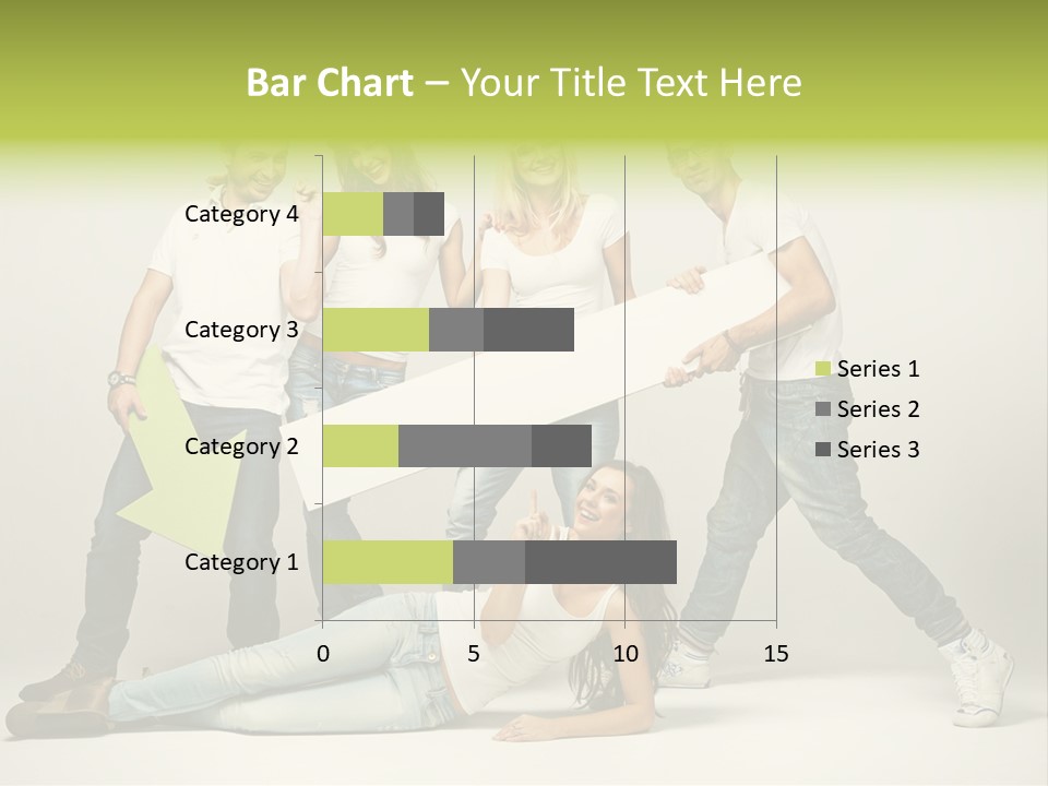 Present Banner Happy PowerPoint Template