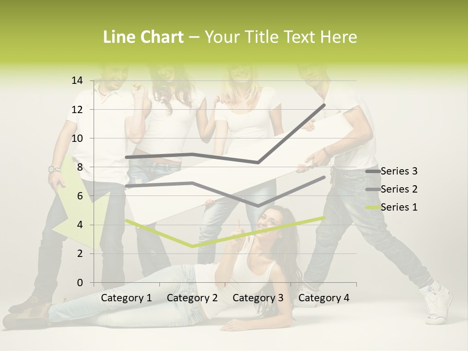 Present Banner Happy PowerPoint Template