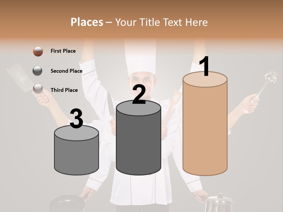 Fast Happy Frying PowerPoint Template