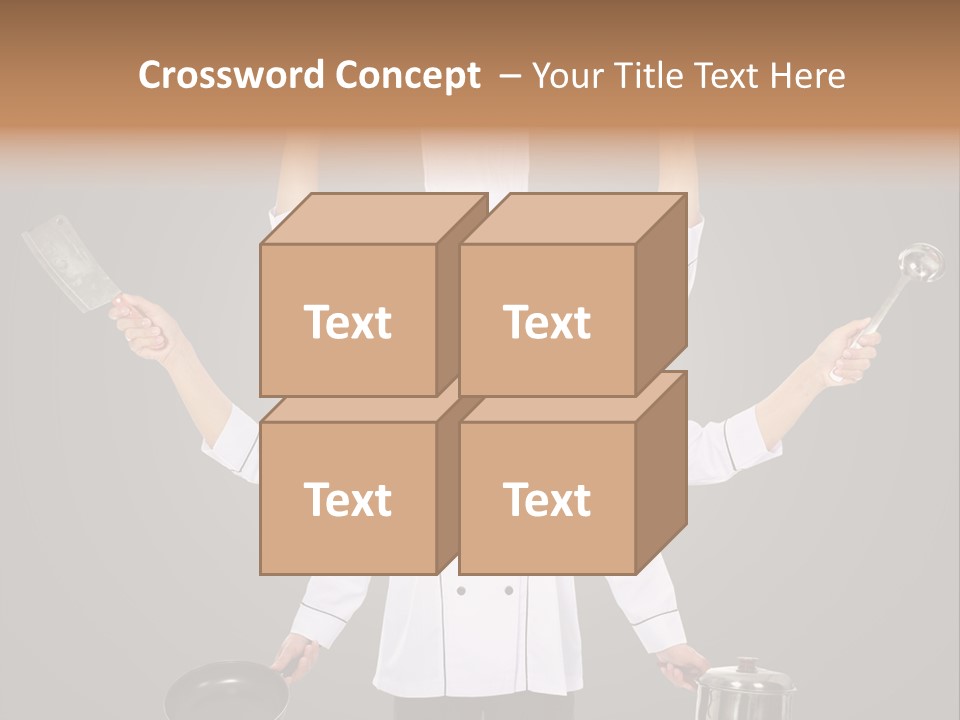 Fast Happy Frying PowerPoint Template