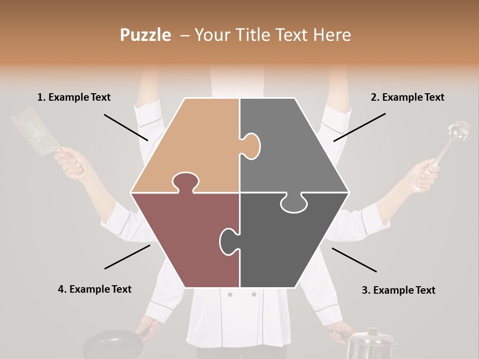 Fast Happy Frying PowerPoint Template