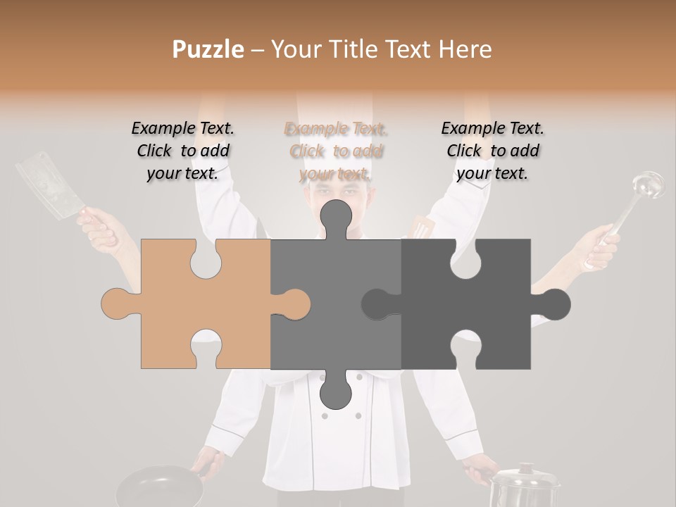 Fast Happy Frying PowerPoint Template