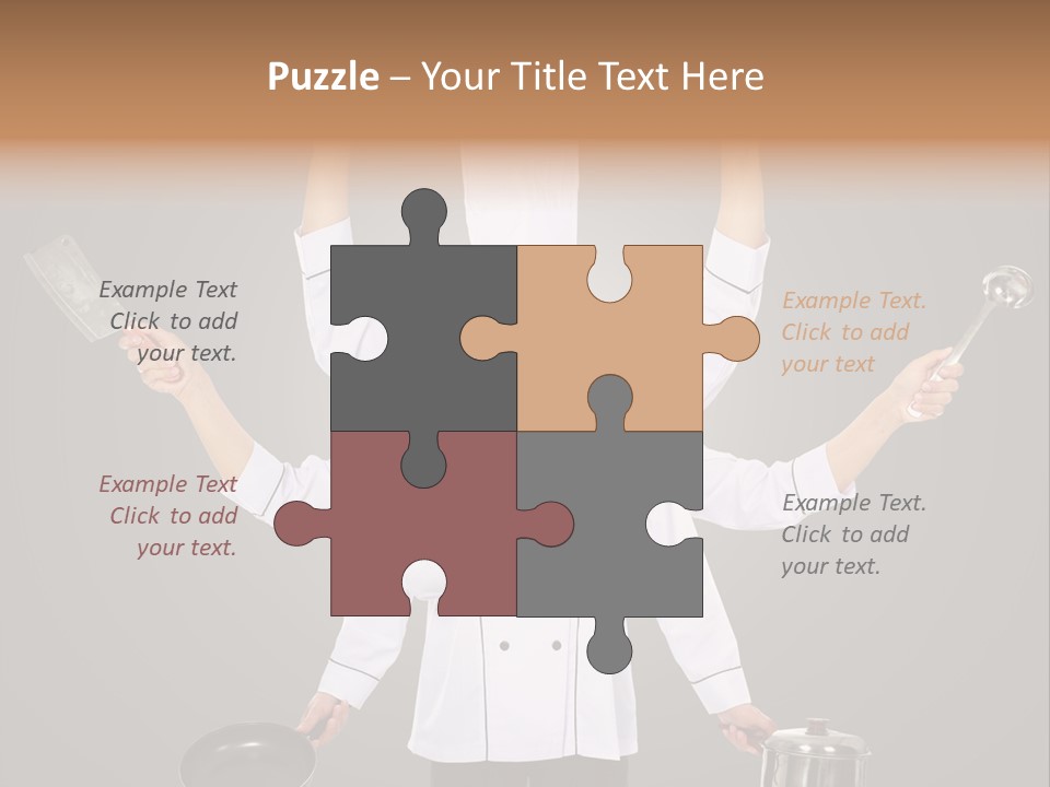 Fast Happy Frying PowerPoint Template