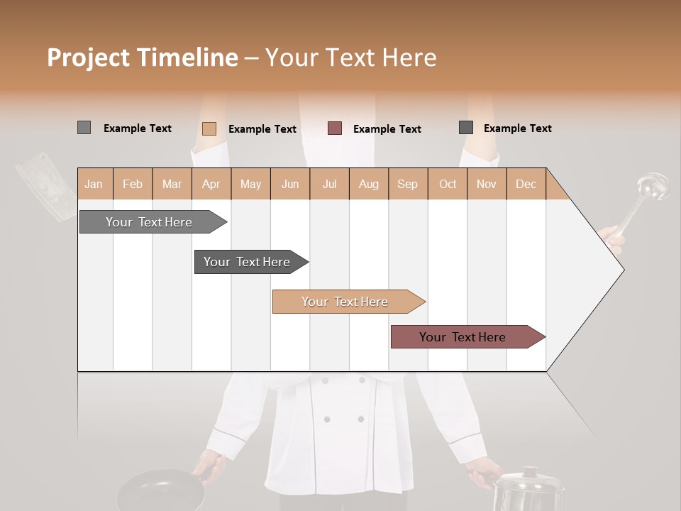 Fast Happy Frying PowerPoint Template