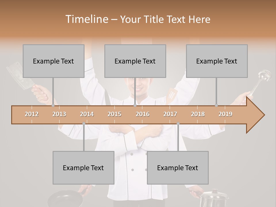 Fast Happy Frying PowerPoint Template