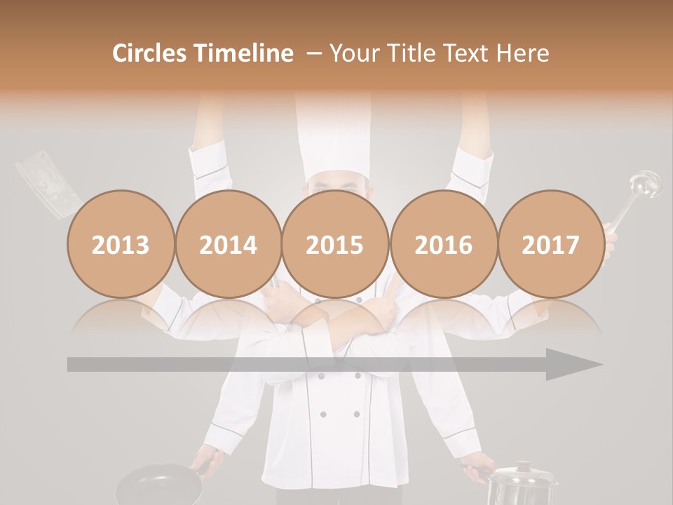 Fast Happy Frying PowerPoint Template