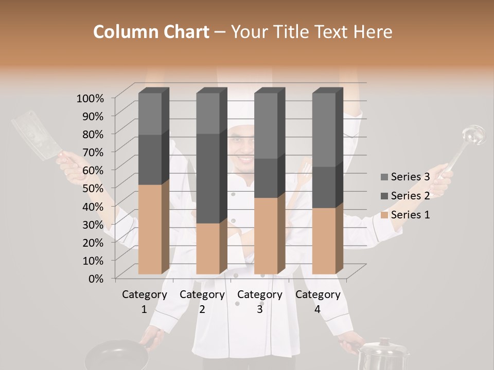 Fast Happy Frying PowerPoint Template