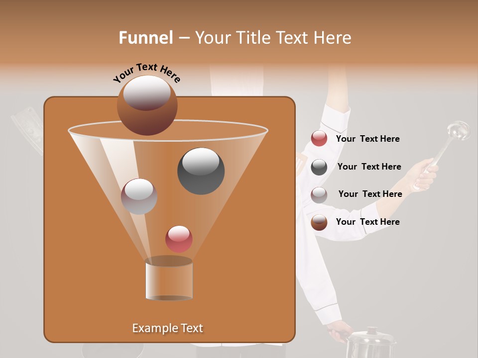 Fast Happy Frying PowerPoint Template