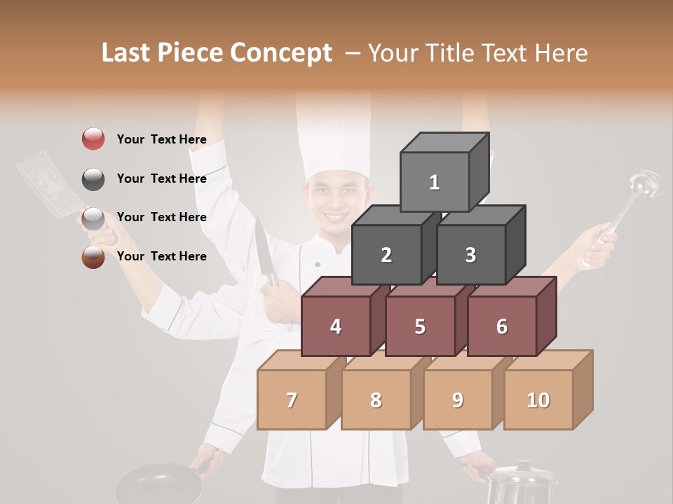 Fast Happy Frying PowerPoint Template