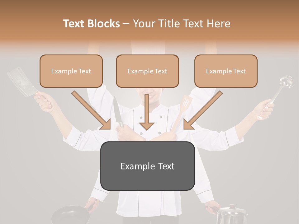 Fast Happy Frying PowerPoint Template