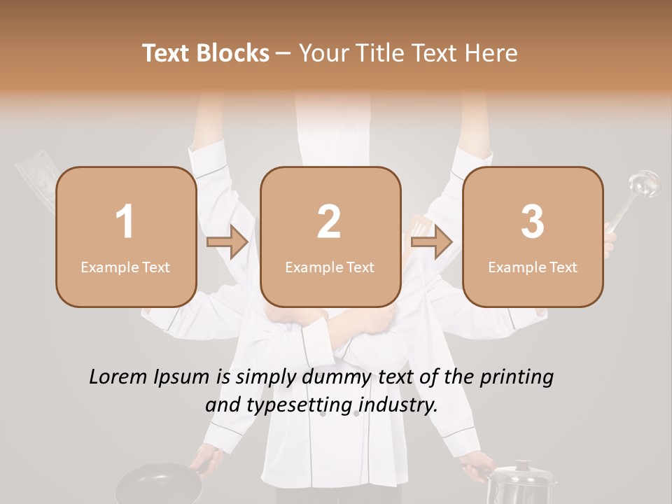 Fast Happy Frying PowerPoint Template