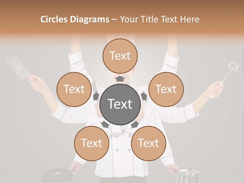 Fast Happy Frying PowerPoint Template