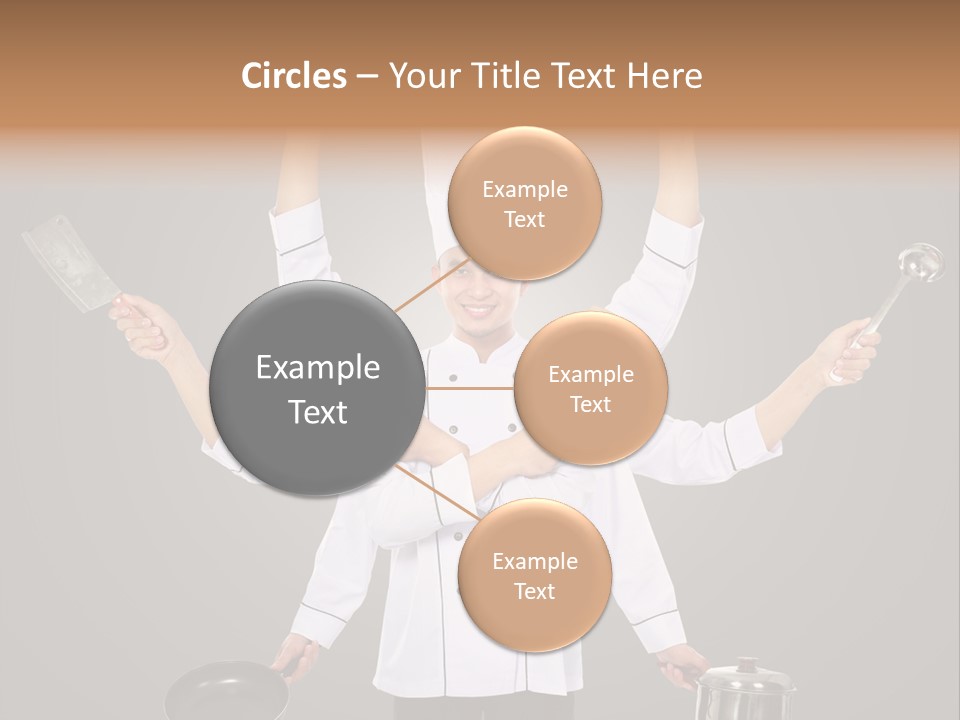 Fast Happy Frying PowerPoint Template