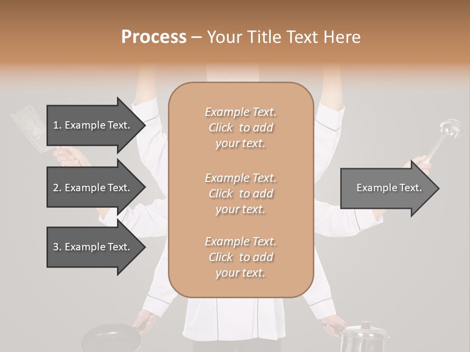 Fast Happy Frying PowerPoint Template