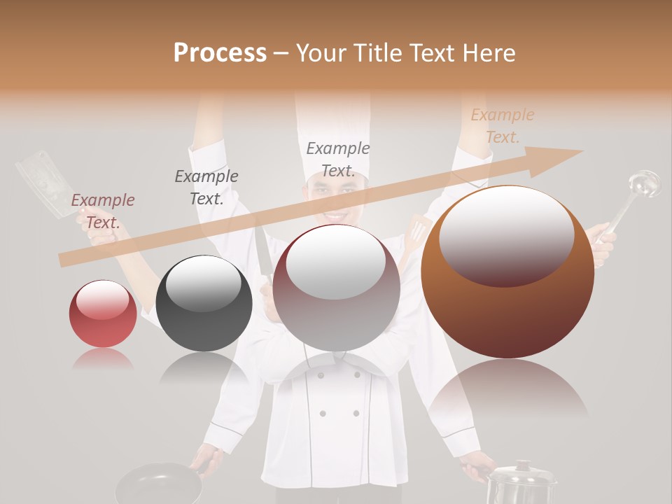 Fast Happy Frying PowerPoint Template