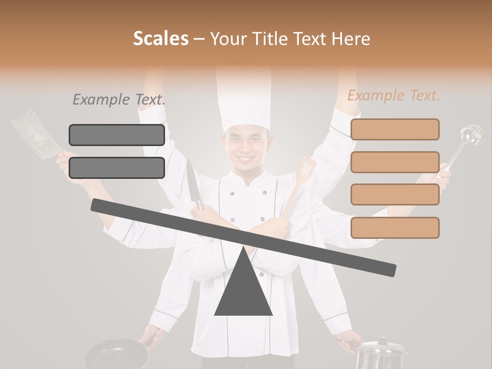 Fast Happy Frying PowerPoint Template
