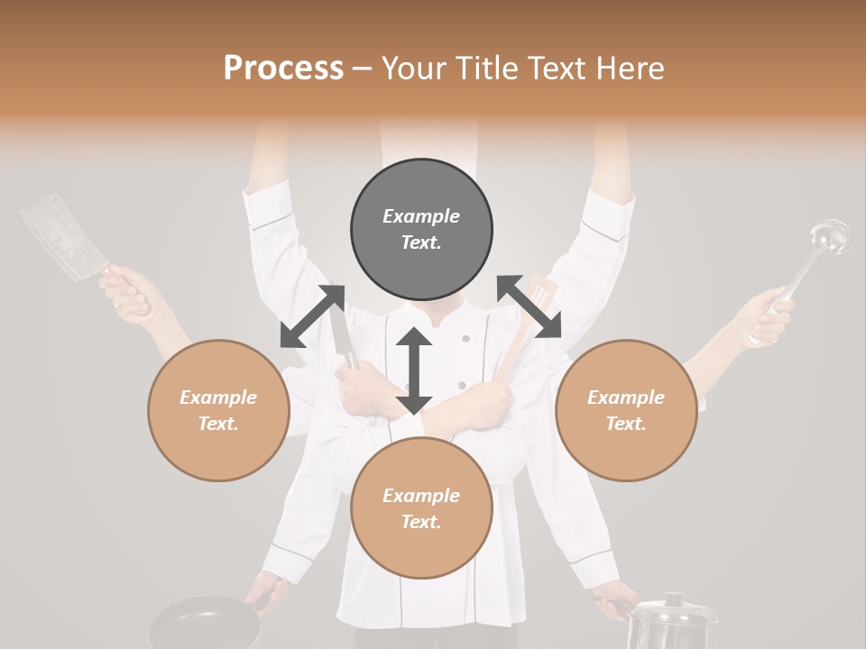 Fast Happy Frying PowerPoint Template