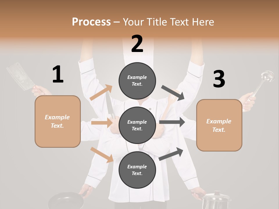 Fast Happy Frying PowerPoint Template