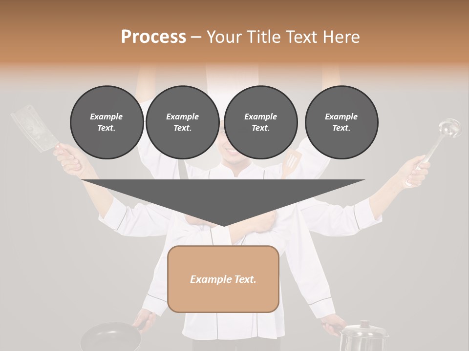 Fast Happy Frying PowerPoint Template