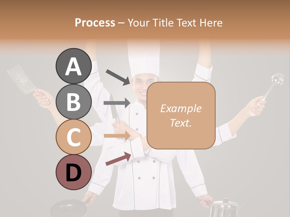 Fast Happy Frying PowerPoint Template
