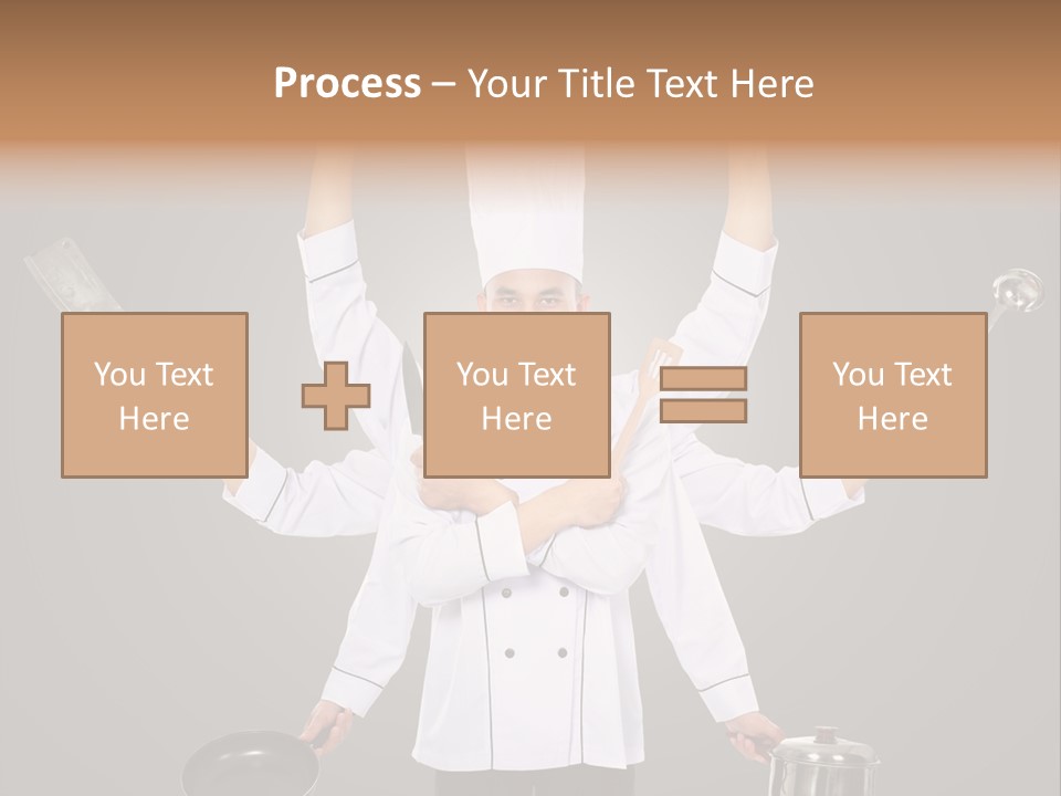 Fast Happy Frying PowerPoint Template