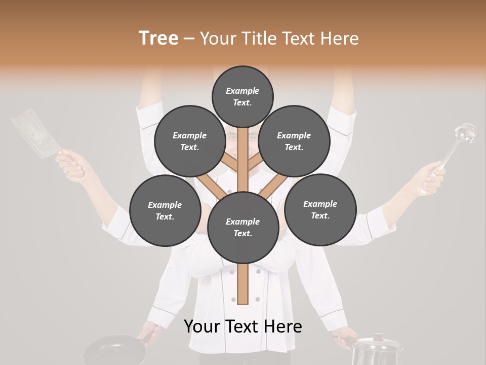 Fast Happy Frying PowerPoint Template