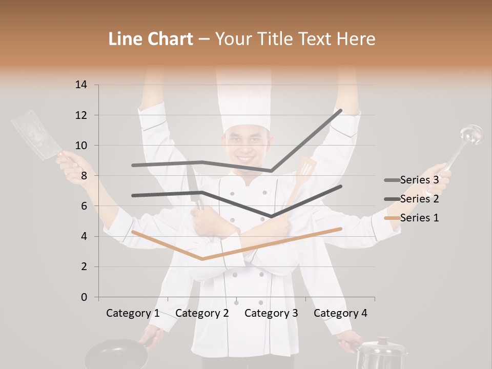 Fast Happy Frying PowerPoint Template