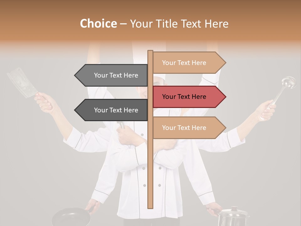 Fast Happy Frying PowerPoint Template