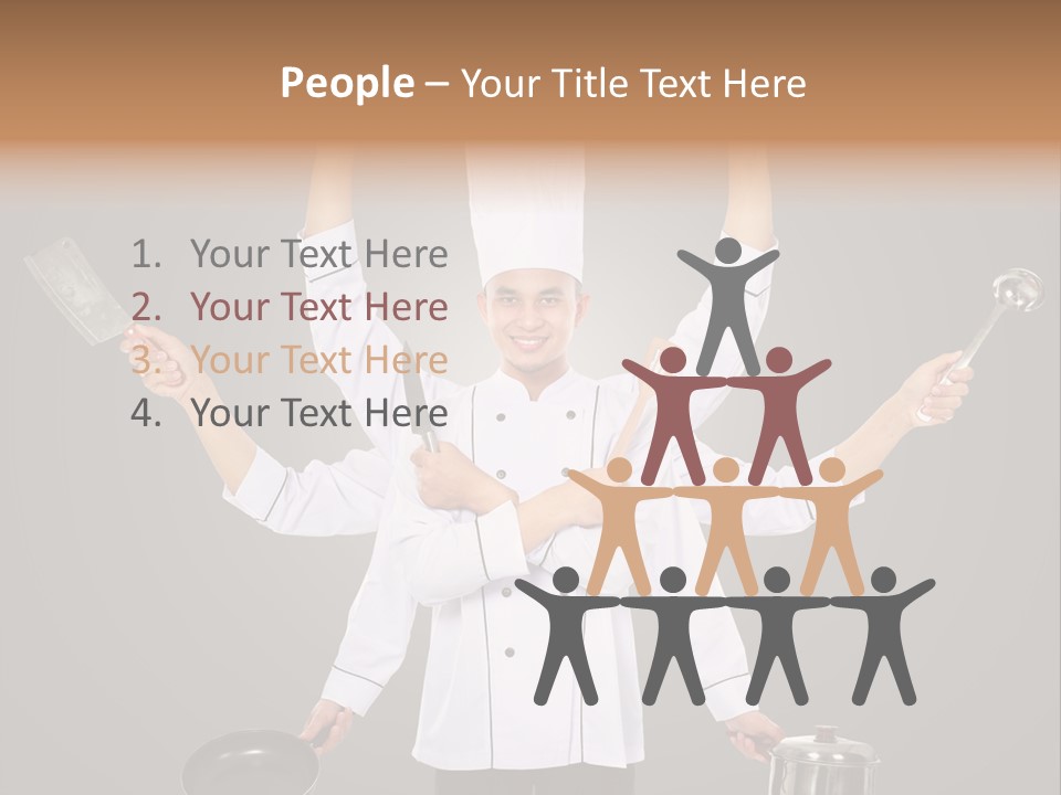 Fast Happy Frying PowerPoint Template