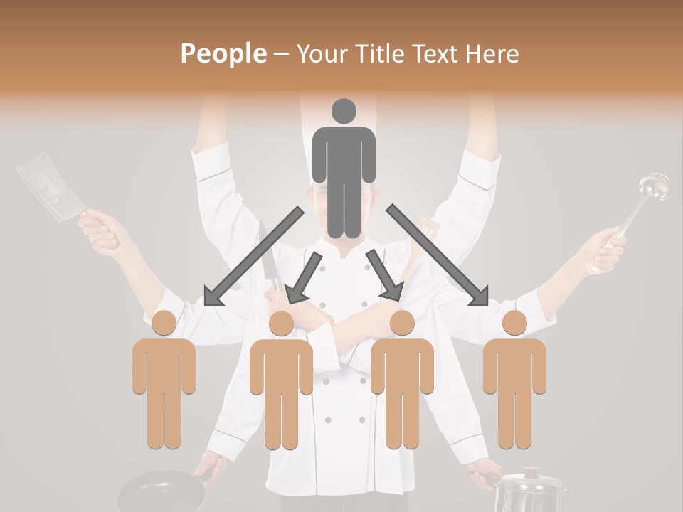 Fast Happy Frying PowerPoint Template