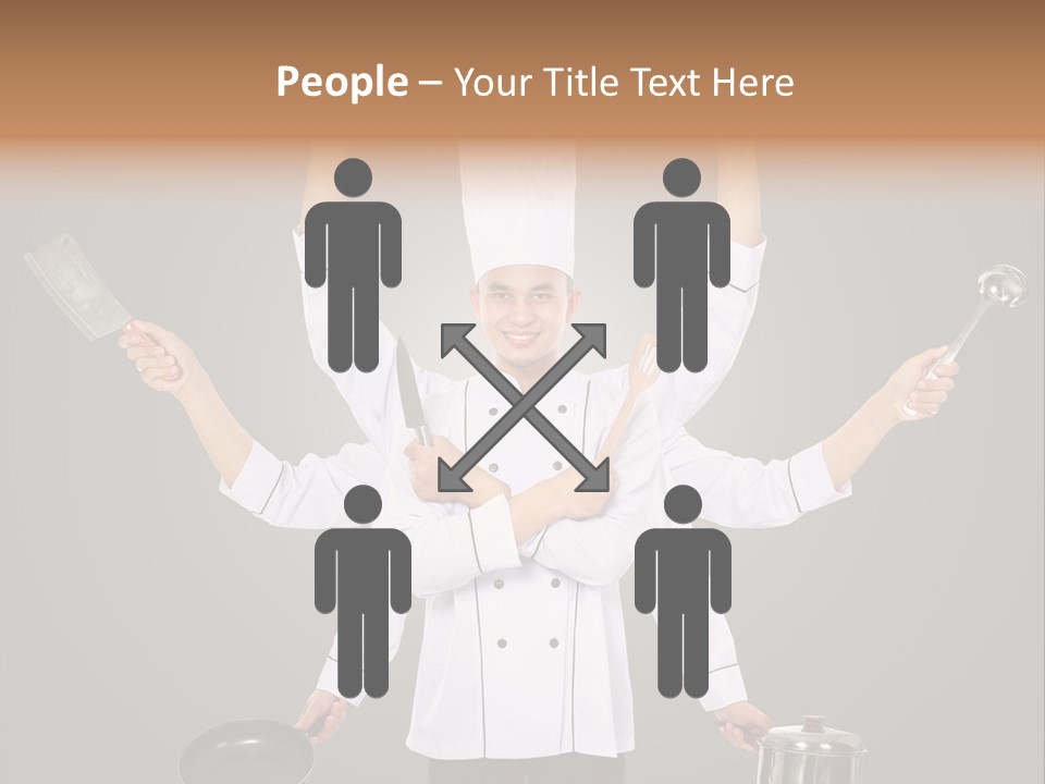 Fast Happy Frying PowerPoint Template