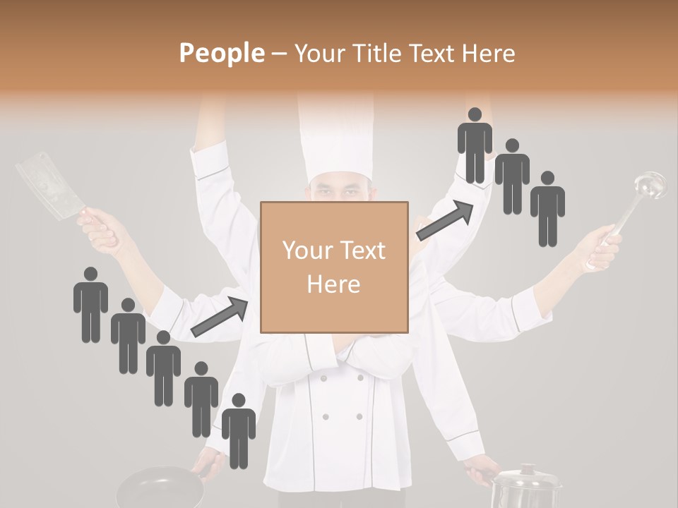 Fast Happy Frying PowerPoint Template