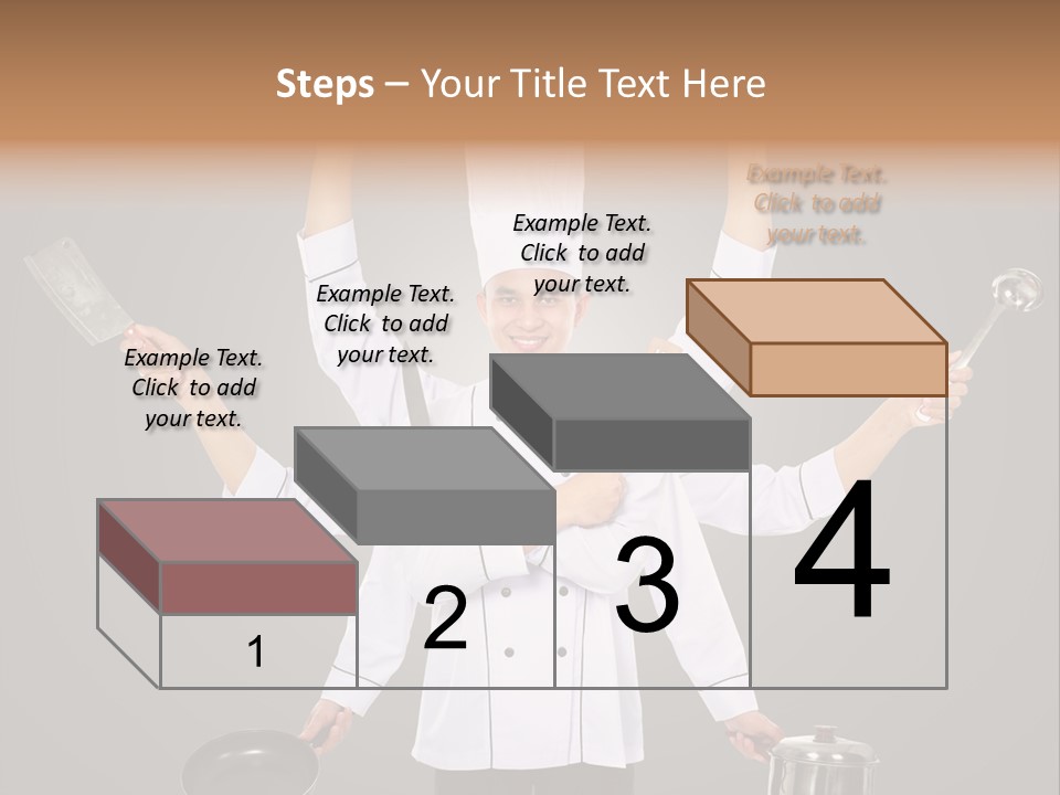 Fast Happy Frying PowerPoint Template