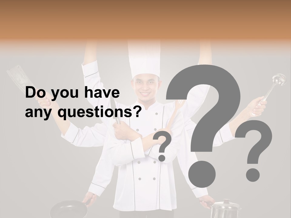 Fast Happy Frying PowerPoint Template