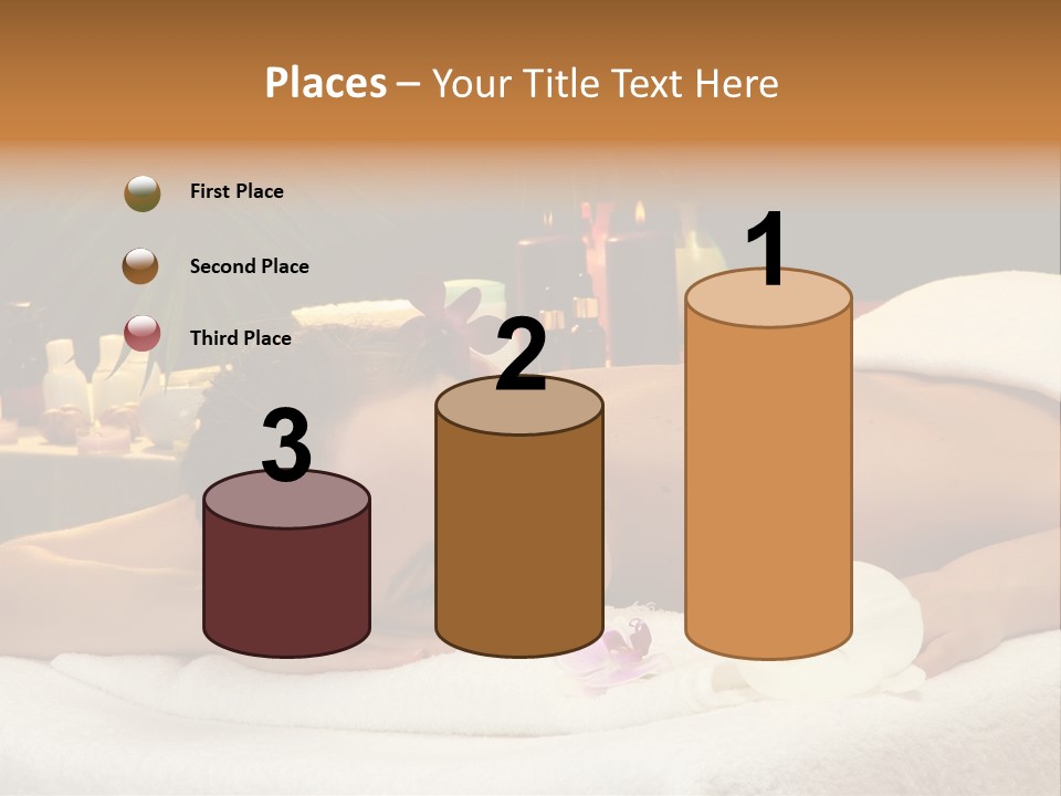 Massaging Stones Beauty PowerPoint Template