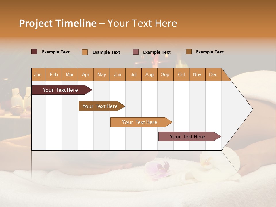 Massaging Stones Beauty PowerPoint Template