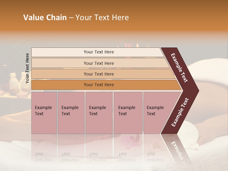 Massaging Stones Beauty PowerPoint Template