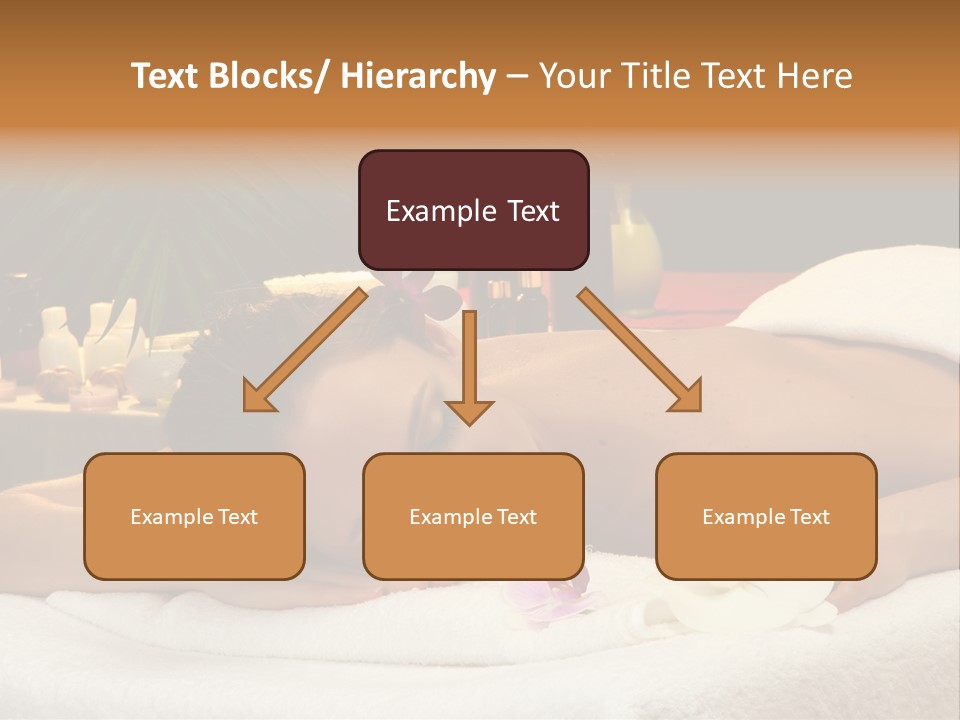 Massaging Stones Beauty PowerPoint Template